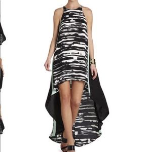 BCBG Maxazria Malissa Sleeveless color block dress